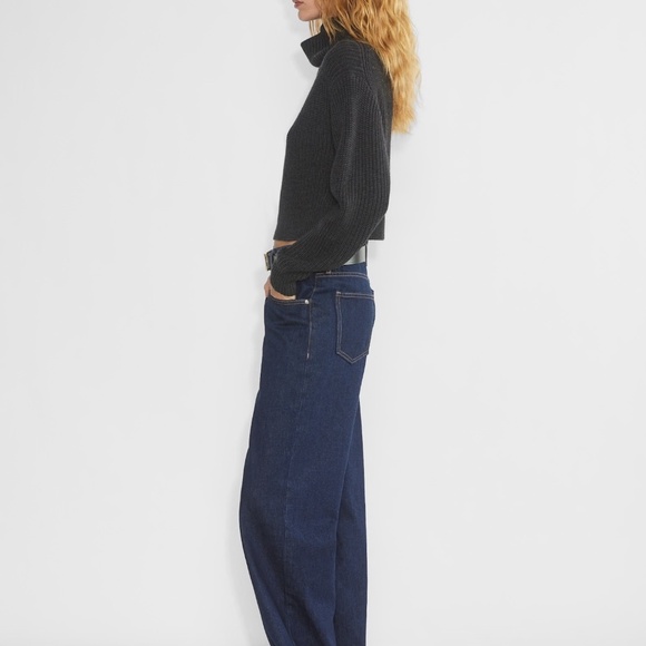 Montpellier Merino Wool Waist Turtleneck - Picture 5 of 7